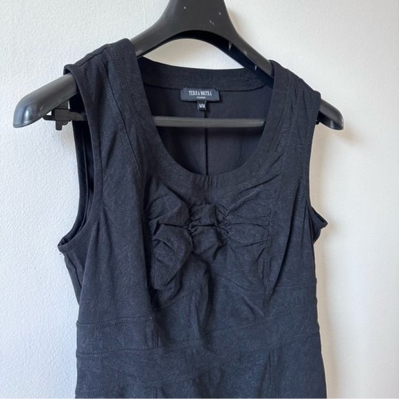 [SOLD] Vintage Y2K Black Bubble Dress with Peplum Pleats Tulle Tutu at the end … - Picture 9 of 11